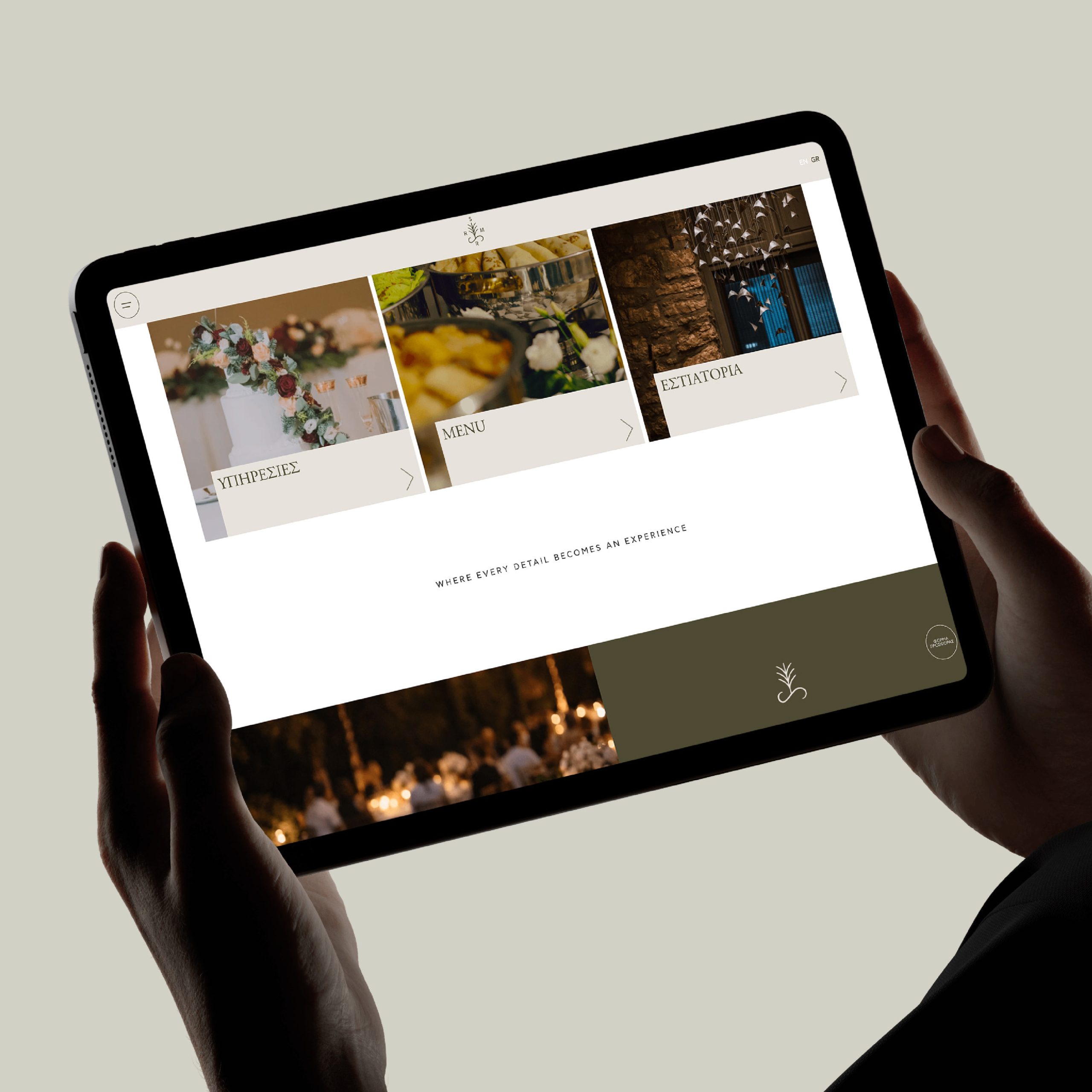 ROSEMARY / CATERING – VISUAL IDENTITY & WEB DESIGN