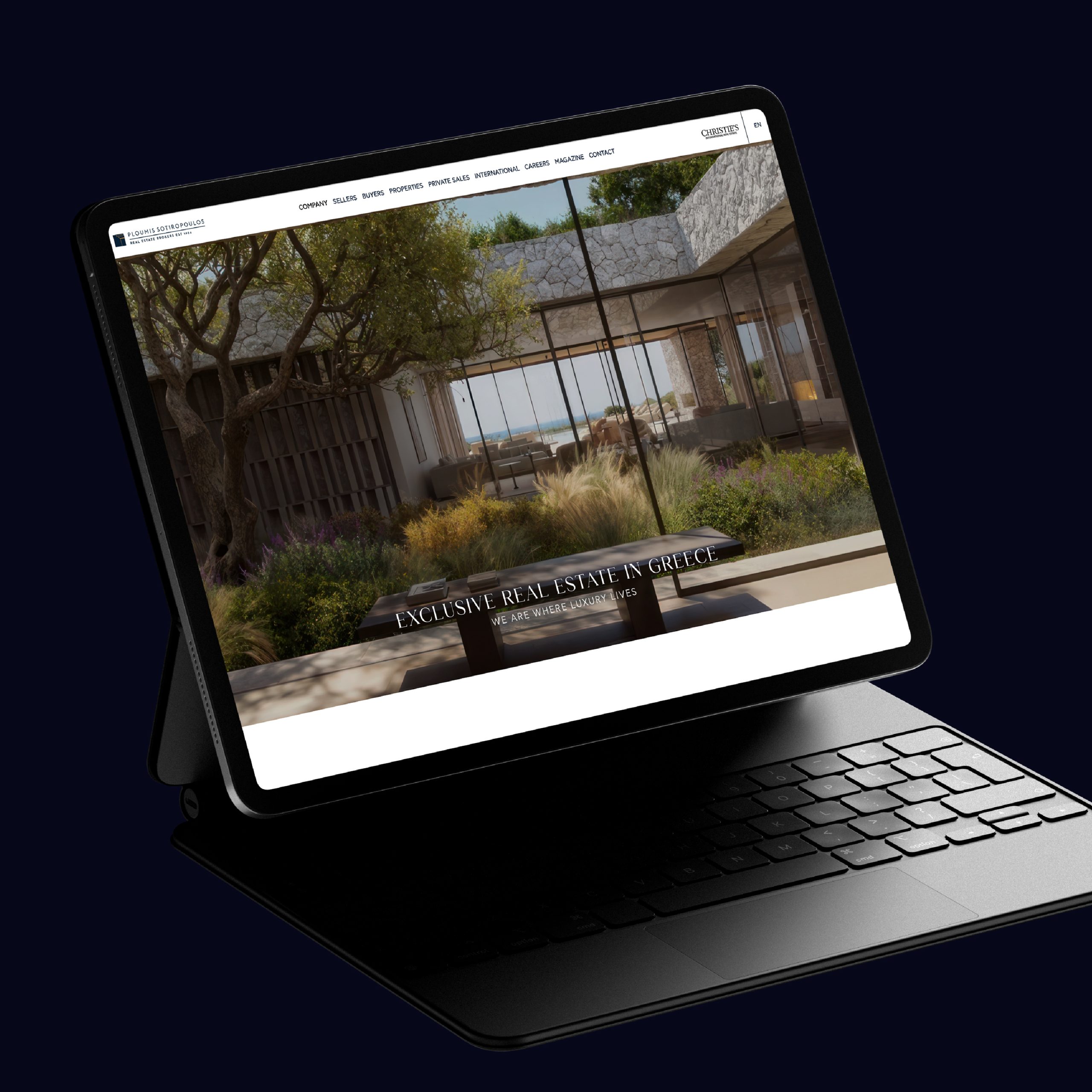 PLOUMIS – SOTIROPOULOS / REAL ESTATE – WEB DESIGN